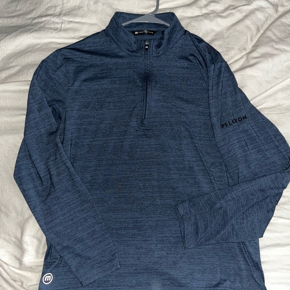 Travis Mathew Navy Quarter Zip